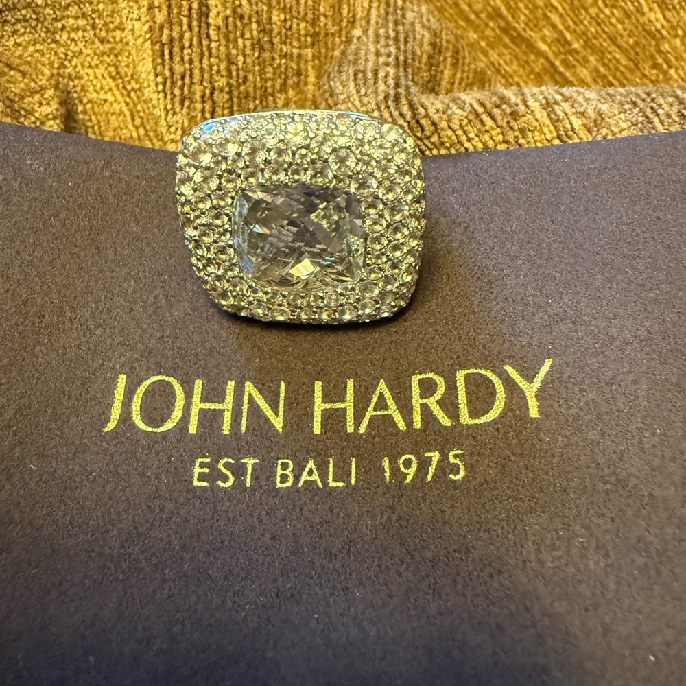 John Hardy Silver and Gold Ring